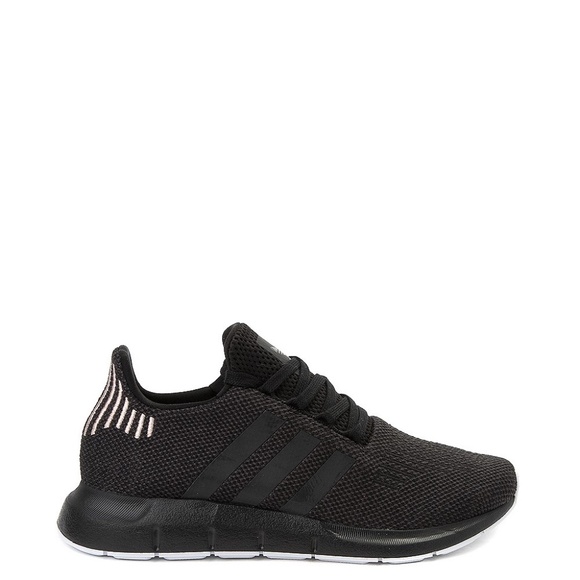 adidas swift run black carbon white